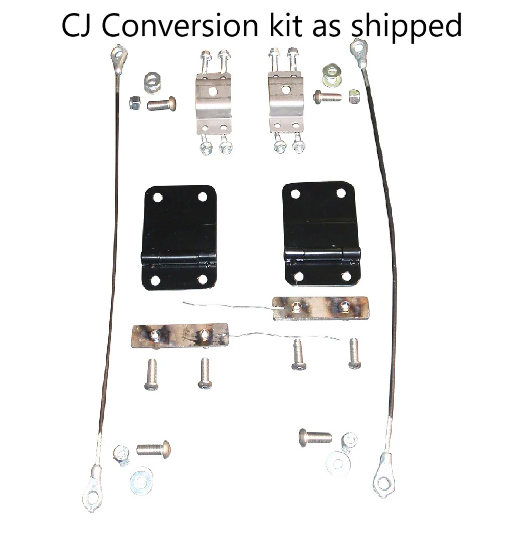 SWAG CJ Tailgate Conversion Kit for your TJ or YJ - Image 4